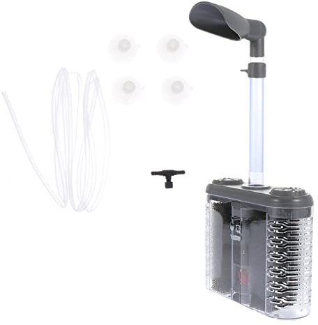 DIYEAH Filtro Acuario Neumático Bomba Recolector Kit Herramientas Limpieza Peceras Colores Surtidos