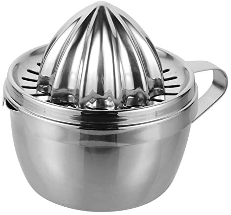 Alipis Spremiagrumi Manuale in Acciaio Ergonomico Per Agrumi, Portatile e Resistente, Spremiagrumi Per Casa e Bar, Facile Da Usare e Pulire, Accessorio Cucina Duraturo