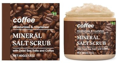 Crema Exfoliante Corporal,Body Scrub de Sales para Nutrir la Piel,Exfoliante Body Scrub,Nutre en Profundidad y Suaviza la Piel Seca