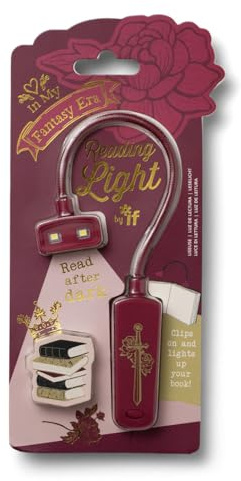 IF Book Lover's Reading Light - Romantasy, Red