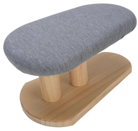 Planche à Repasser de Bureau à Manches, Manches de Table, Planche à Repasser sur Mesure, Tabouret de Repassage Portable avec Base de Support en Bois pour la Couture à Domicile