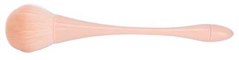 Nail Art Dust Brush Soft Bristles Professional Makeup Brush Long Handle Nail Powder Blush Cleaner Salon Home