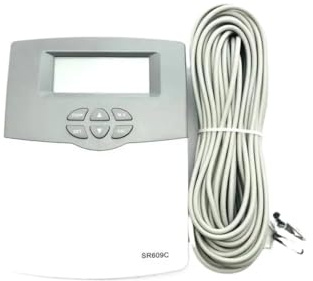 Controlador De Calentador De Agua Solar SR609C WiFi Presurizado, Sistema De Tanque Solar Integrado, Temporizador De Calefacción Inteligente, Control De Temperatura(1.5KW non wifi)