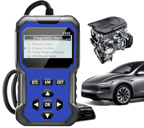 Escáner de diagnóstico automotriz | Analizador de Códigos Vehículo Multi-Idiomas,Lector de escaneo de diagnóstico del vehículo | para Mecánico Taller Garaje Hogar Camión y Uso Exterior