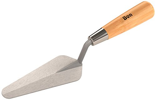Bon Tool 12-181 Pro Plus 5-1/2-Inch by 2-Inch Duckbill Trowel - Short Blade with Wood Handle