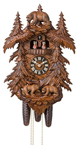 Hönes Cuckoo Clock Bears in The Forest HO 86709/5Tko