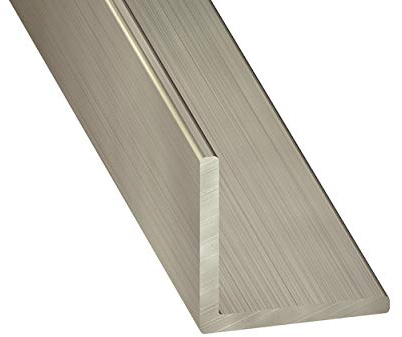 CQFD The Hardware Warehouse Cornière inox mat 15 x 15 x 1 mm 1 m