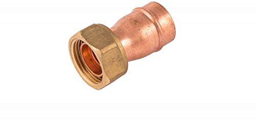 COMAP 60928 15mm x 1/2 Solder Ring Straight Tap Connector - Plumbing Fitting