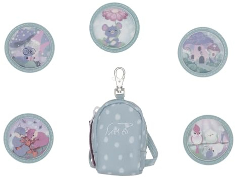 BECKMANN Button Bag Forest Deer Dusty Mint
