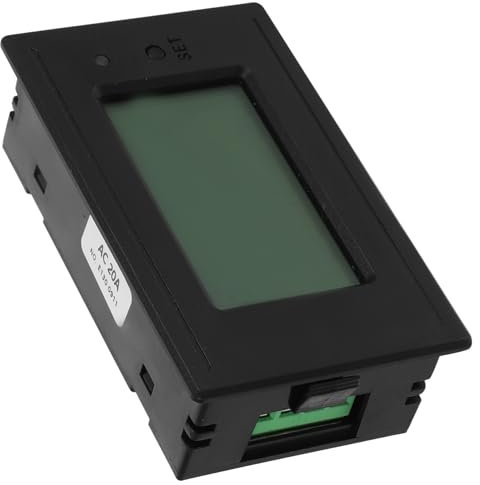 Angoily Home Voltage Moniteur Numérique Avec Écran Lcd Pour Consommation Électrique Domestique Compatible Avec Divers Appareils Électriques