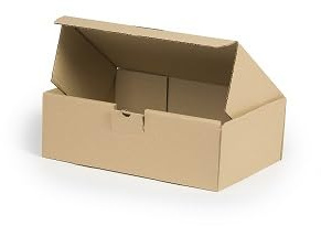 WePack 25 Stück Maxibriefkartons 300x200x50 mm Innenmaß Maxibrief Versand Post Faltschachtel 1-Wellig 400g Braun Postkarton Versandschachtel Paket Päckchen Versandkarton warensendung