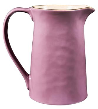 Marblechic - Brocca o caraffa colorata rosa in Ceramica gres Novità home create Mano Etnico