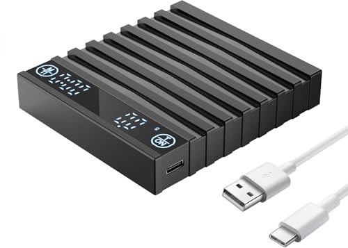 HUAJUN Mini Kaffevåg med Timer, Hög Precision 2kg / 0,1g Digital Köksvåg för Espresso & Kaffeberedning, Bärbar Automatisk Tidsspårning med kg/oz/ml enheter (USB-C)