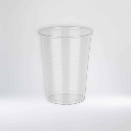 PACKEO 100/200 / 500/1000 Stk. Trinkbecher transparent klar 0,2 l, 200 ml, PP, Ø 70 mm - 0,3 l, 300 ml, PP, Ø 78 mm - 0,4 l, 400 ml, PP, Ø 95 mm (200, 0,4l)