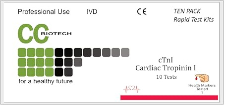 Kit de test rapide cardiaque cTnI