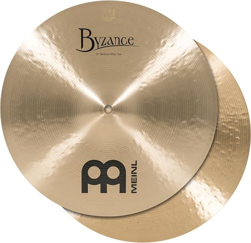 Meinl Byzance Medium HiHat 14 B14MH, Traditional Finish