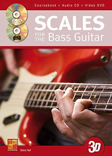 Scales for the Bass Guitar in 3D (1 Bok + 1 CD + 1 DVD)
