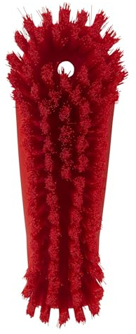 Vikan 3890n Scrubbing Brush, 200 mm, Washing Cleaning Upholstery Carpet Kitchen (Red)