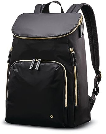Samsonite Women's Mobile Solution Business Travel (Black, Deluxe Backpack)