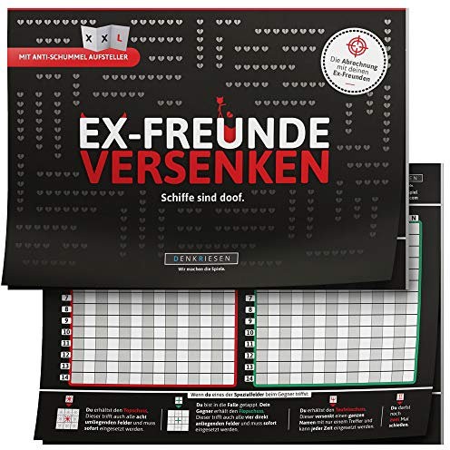 DENKRIESEN - EX-Freunde VERSENKEN Schiffe sind doof - Schiffe versenken neu aufgelegt: Schiffe sind doof