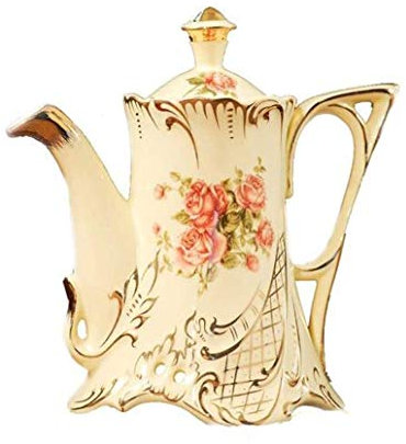 Aceitera y vinagrera Antigoteo Ceramic Olive Oil Vinagar Bottle Dispenser Court Style, Botella de Aceite de Cocina Beige cerámica 375ml
