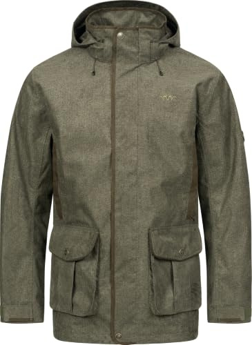 Blaser Mens Vintage Wing Jacket - Olive melangeblack