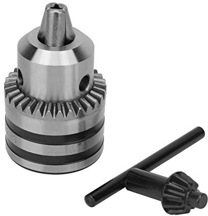 Tissting Mandrin de perceuse 3-16mm, Mandrin de perçage haute précision avec clé en acier inoxydable, Kit d'outils de fraisage pour ateliers professionnels et amateurs exigeants