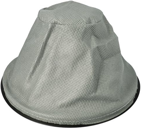 vhbw filtro a sacco compatibile con Kaminer aspiracenere 18L/20L aspiratore per camino - Filtro di ricambio, lavabile, nero/grigio