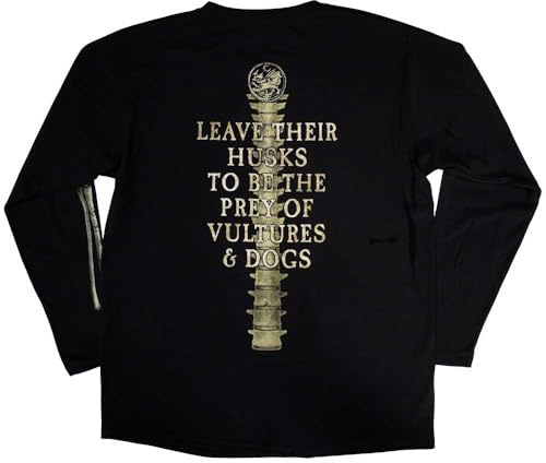 Cradle of Filth Skeleton Long Sleeve T Shirt XL Black