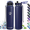 Borraccia Termica, 500ml Senza BPA, Bottiglia Termica, Isolamento a Doppia Parete, Borraccia Termica Bambini, Borraccia, Acciaio Inossidabile 18/8, Borraccia Acciaio Inox per Sport, Scuola, Ufficio