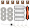 Kit Accessori Ricambi per Xiaomi X20+/X10+ Dreame S10/L10s Ultra Robot Aspirapolvere,1 Spazzola Principale,4 Filtri,6 Panni Mop,6 Sacchetti per la Polvere,4 Spazzole Laterali,1 Spazzola di Pulizia