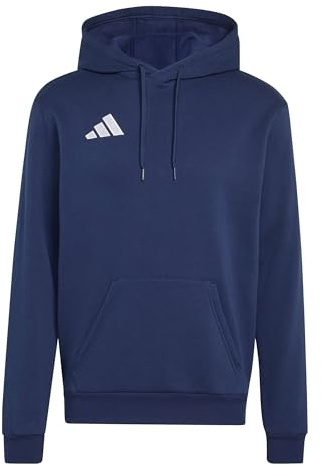 adidas Hombre Entrada26 Hoodie Sweatshirt, Team Navy Blue 2/White, M