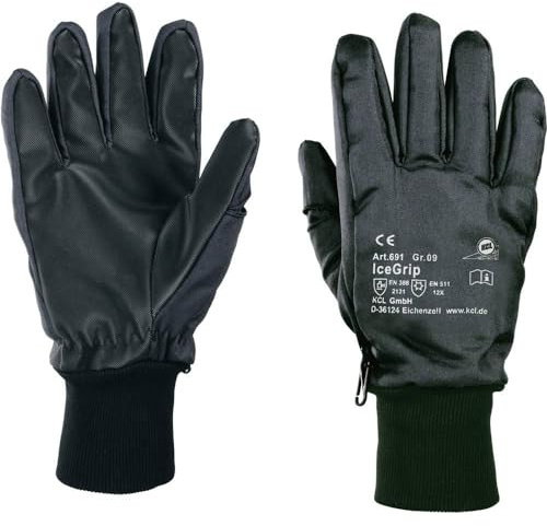 KCL IceGrip 691 691-9 PVC Arbeitshandschuh Größe (Handschuhe): 9, L EN 397 CAT III 1 Paar