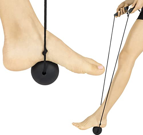 Vive Plantar Fasciitis Relief Lacrosse Ball – Massage Roller for Feet - Deep Tissue Trigger Point Massager Set for Arch Pain, Myofascial Release - Reflexology Muscle Knot Massager for Women, Men