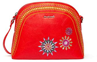 Desigual Damen Bols_Ada Deia Umhängetasche Rot (Rojo)