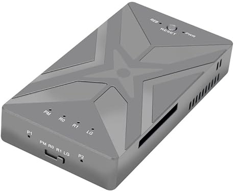 NFHK Dual NVME M.2 NGFF M-Key auf USB-C Type-C Raid0 Raid1 JOBD Big Enclosure 20Gbps with Fan Raid0 Hyper Adapter