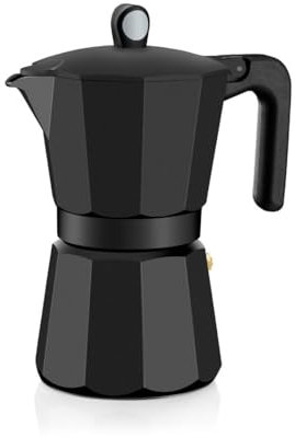 Monix Cafetera alum.induction noir 9 tz