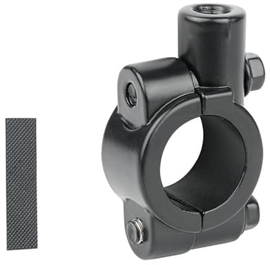 2 x Universal Rückspiegel Klemmhalterung für Motorrad Fahrrad Lenker (M10)