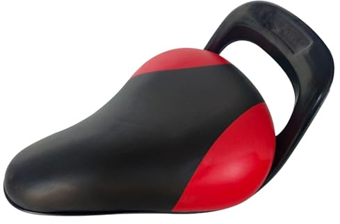 Kids Bike Seat Cycling Child Seats Waterproof Bike Saddle PU Child Bike Seat Curved Replacement Bike Seat Outdoor Cycling Front Mounted Kids Seats, Red 7.9x5.3in