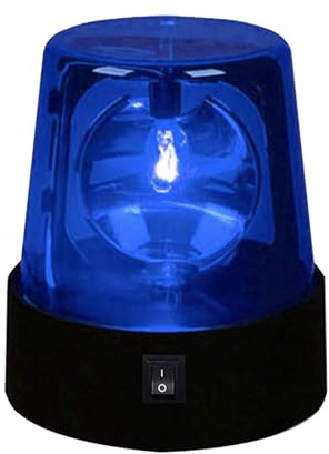 VLRBFDOI Blu,Luce stroboscopica del LED, Luce stroboscopica di Rotazione di 360 Gradi della Sirena dell'automobile, Luce Decorativa Lampeggiante del Partito Barra della Discoteca Luce Polizia