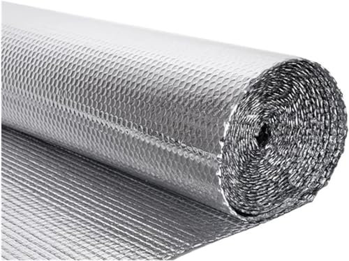 WaiDXn Membrane Termoisolanti Materiali Impermeabilizzanti Autoadesivi for Pareti, Pavimenti, Tetti E Garage(25m)