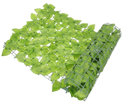 Luxshiny Valla De Artificiales para Pared Decoración De Jardín Verdes Realistas para Balcón Terraza o Patio