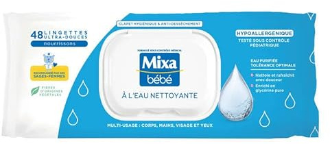 Mixa Baby-Reinigungstücher, 48 Stück