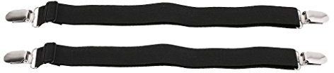 TENYELE 2 x Bettlakengreifer, elastische Clips, Tagesdecke, elastische Clips