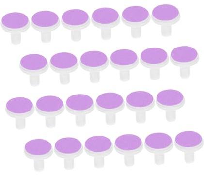 LIFKOME Lime à Ongles Électrique Bébé 24 Têtes de Meulage en Plastique pour Tout-Petits Compatibles Plusieurs Modèles Faciles à Installer pour Garçon et Filles à Partir de 12 Mois