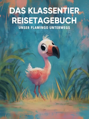 Das Klassentier Reisetagebuch: Unser Flamingo unterwegs: Tagebuch und Erinnerungsbuch für die Flamingoklasse in der Grundschule ab Klasse 1
