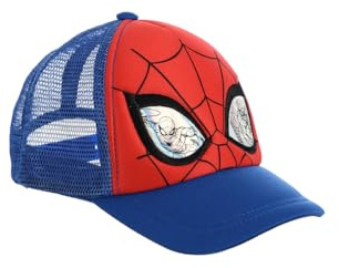 Marvel Spider-Man Gorro para Niños, Gorra de Beisbol 3D Holografico, Gorra de Verano Infantil