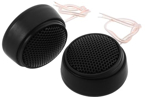Alipis Altoparlanti Tweeter per Veicoli Cupola 1 Paio Installazione Semplice per Impianto Stereo Auto senza Strumenti Professionali