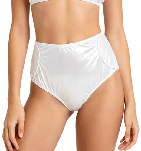 Freebily Femme Slip Couvre-Couche Taille Basse Nightwear Couches pour Incontinents Âgés Culotte Tanga Culottes Couche en Tissu pour Adultes