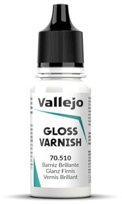 Vallejo VJ70510 Model Color 17ml Glossy Varnish (Packaging may vary)